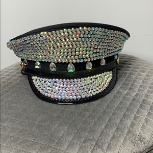 Nasty Gal Jeweled Cabbie Hat